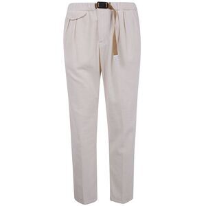 White Sand Men Long Classic Trousers